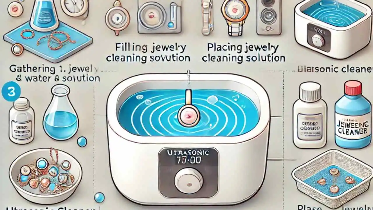 how to use ultrasonic jewelry cleaner