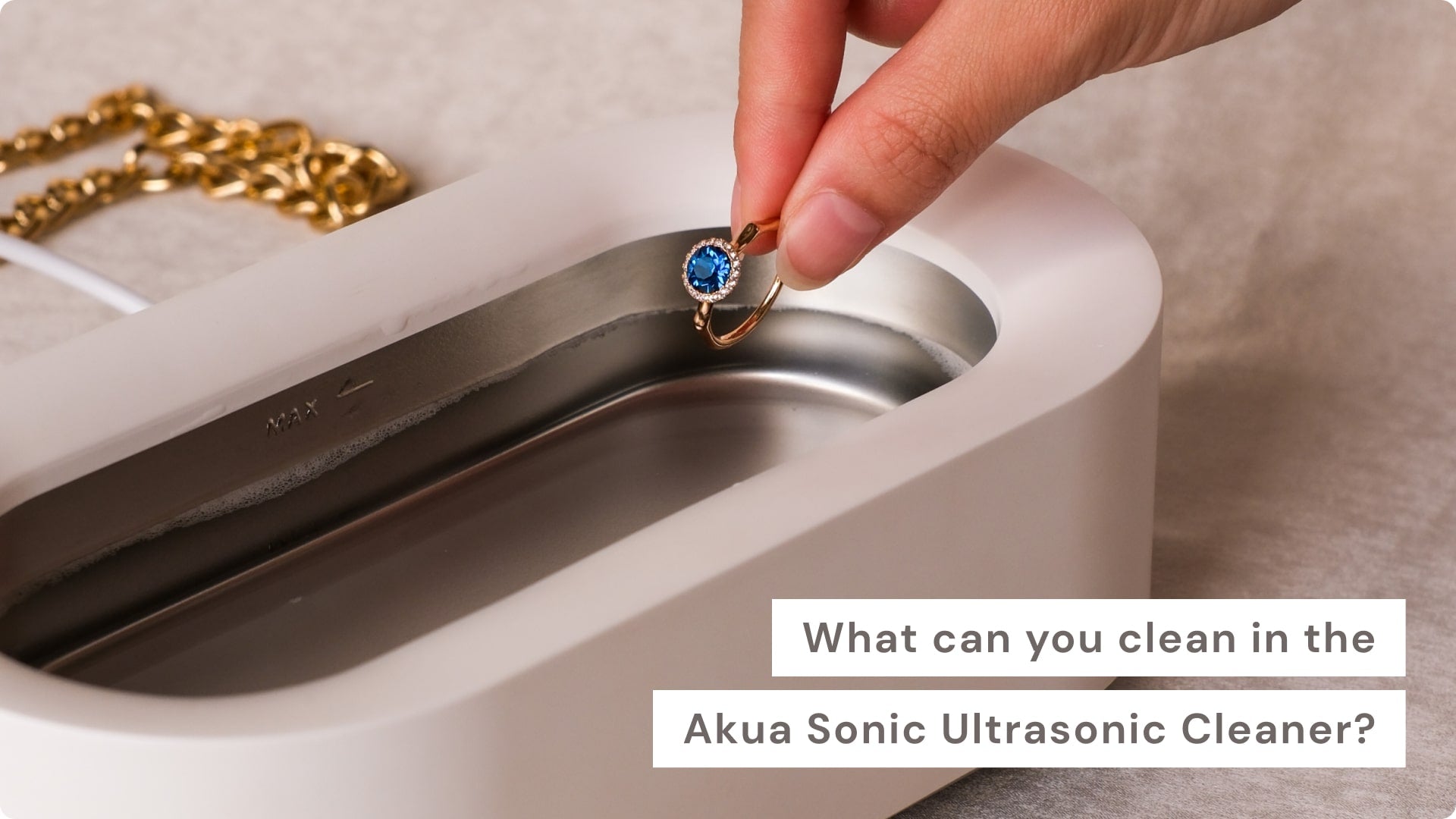 Can You Clean Jewelry in an Ultrasonic Cleaner